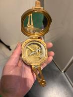 Antiek messing kompas, Ophalen