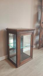Prachtige antieke tafelvitrine of muurkastje met Glas, Antiek en Kunst, Antiek | Meubels | Kasten, Ophalen
