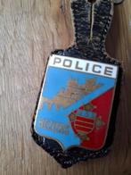 Franse Politie Pet Embleem & Korpsbrevet Beziers, Ophalen of Verzenden