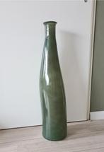 Donkergroene vloer vaas, Ophalen, Nieuw, Wit, Minder dan 50 cm