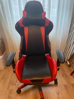 Gaming Bureaustoel Zwart/Rood, Huis en Inrichting, Ophalen, Gebruikt, Zwart, Gaming bureaustoel