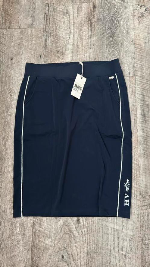 Nieuw met  kaartjes travelstof hv polo society rok navy 40, Kleding | Dames, Rokken, Zo goed als nieuw, Maat 38/40 (M), Blauw