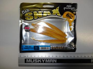 Kunstaas: Fox Rage Fish Fork Tail 10 cm shads beschikbaar voor biedingen