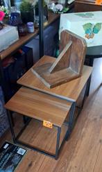 Set van 2 Nesttafels - Industrieel Design, Ophalen