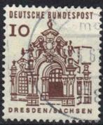 Duitsland Bundespost 1964-1965 - Yvert 322 - Gebouwen (ST), Ophalen, BRD, Gestempeld