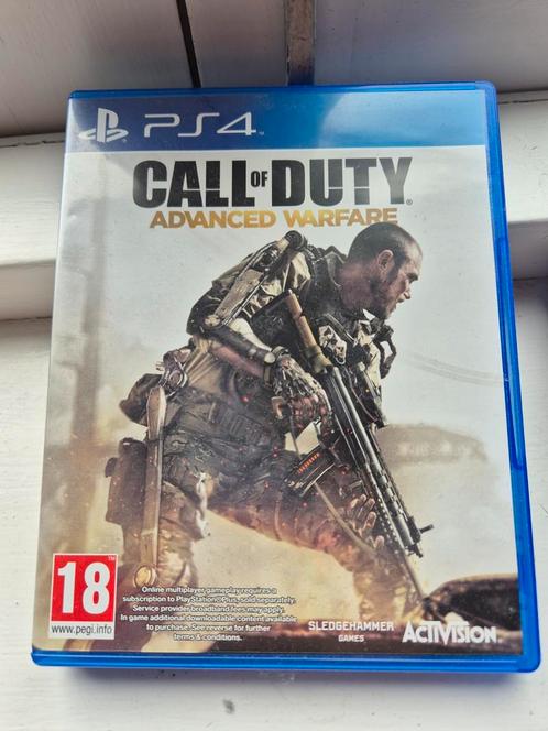 Call of Duty: Advanced Warfare PS4, Spelcomputers en Games, Games | Sony PlayStation 4, Gebruikt, Shooter, 1 speler, Vanaf 18 jaar