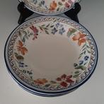 Zes Staffordshire Calypso schaaltjes, Ophalen of Verzenden, Overige stijlen, Porselein, Schaal of Schalen