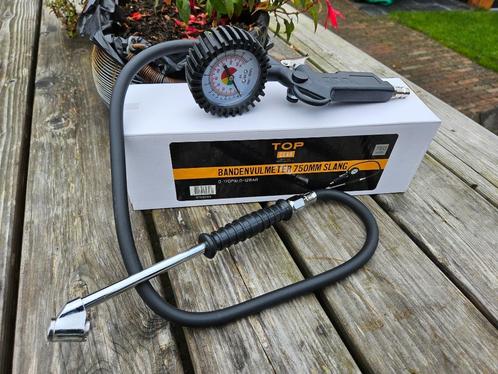 Nieuwe Bandenvulmeter 750 mm slang  €  23,00, Auto diversen, Autogereedschap, Nieuw, Ophalen of Verzenden