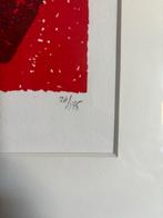 Herman Brood Litho + Wijnfles - Uniek!, Ophalen of Verzenden