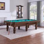 Pooltafel Lexor Majestic Dark Oak 8ft, Ophalen of Verzenden, Nieuw, Pooltafel