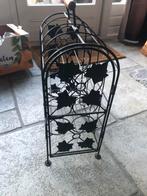 Wijnrek, 5 tot 15 flessen, Ophalen of Verzenden, Zo goed als nieuw, Metaal