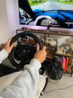 Racing wheel Logitech G923 + gearbox shifter + stand, Computers en Software, Joysticks, Ophalen of Verzenden, Zo goed als nieuw