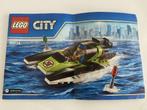 Lego City Raceboot - 60114, Ophalen of Verzenden, Zo goed als nieuw, Complete set, Lego