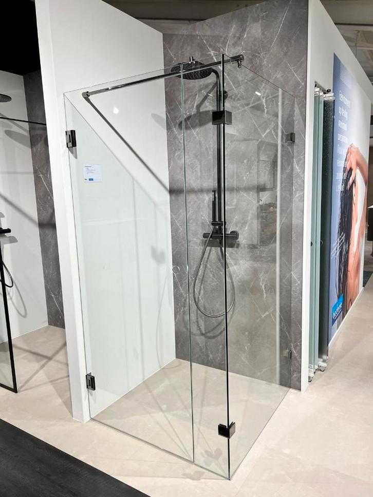 Douchecabine 100 x 100cm, Tuin en Terras, Tuintafels, Zo goed als nieuw, Vierkant, Overige materialen, Ophalen