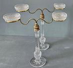 paar Victoriaanse "Cricklite" kandelaars van S. Clarke., Ophalen of Verzenden, Koper of Brons