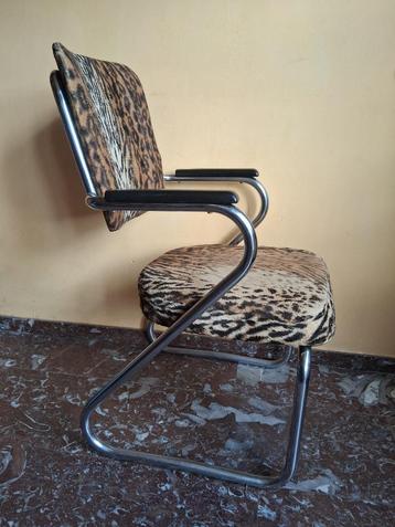 Prachtige chroom design Fauteuil  beschikbaar voor biedingen