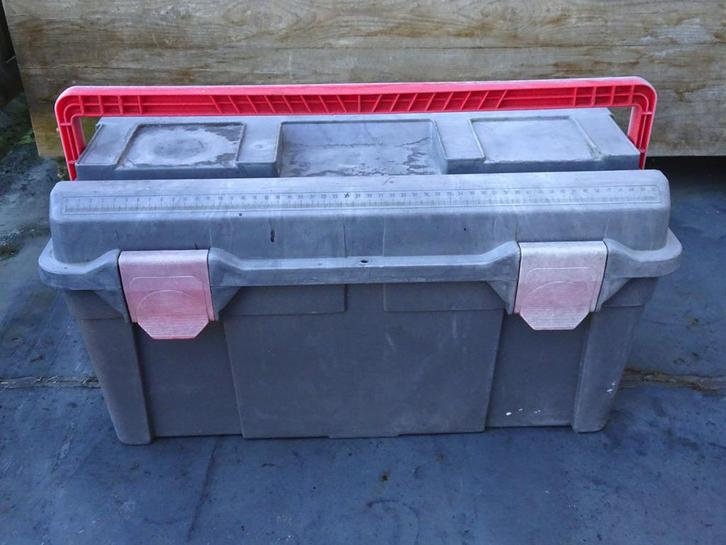 Gereedschapskist, Doe-het-zelf en Verbouw, Gereedschapskisten, Gebruikt, Ophalen of Verzenden