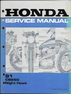 Honda CB250 Night Hawk service manual 1991 (2521z), Motoren, Handleidingen en Instructieboekjes, Honda