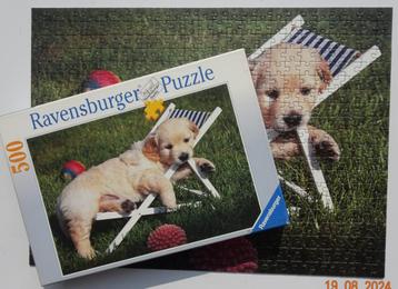 Golden Retriever - puzzel Ravensburger 500 st beschikbaar voor biedingen