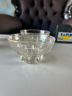 Glazen schaaltjes, set van..., Schaal, Rond, Ophalen of Verzenden, Glas