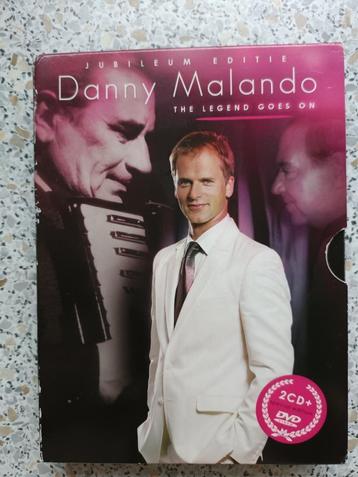 Een dubbel CD + 1 DVD van de muzikant "Danny Malando". beschikbaar voor biedingen
