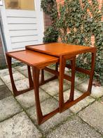 Vintage set bijzettafeltjes G-Plan, Gebruikt, O, O, Hout