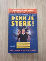 Denk je sterk - Fred Sterk, Boeken, Zo goed als nieuw, Verzenden