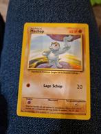 Machop - Base Set - Pokemon kaart, Ophalen of Verzenden, Gebruikt, Losse kaart