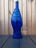 FLESSEN VAAS VIS, Overige kleuren, Ophalen of Verzenden, Minder dan 50 cm, Glas