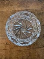 Asbak kristal rond, Ophalen of Verzenden