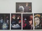 Zes Death Note manga anischtkaarten, Ophalen of Verzenden, Ongelopen