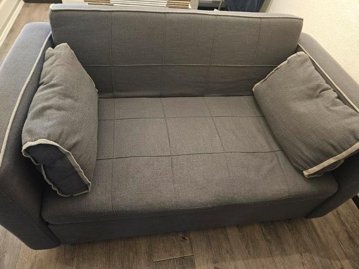 Grijze Slaapbank gratis af te halen, Huis en Inrichting, Slaapkamer | Slaapbanken, Gebruikt, Overige maten, 190 cm of minder, Eenpersoons