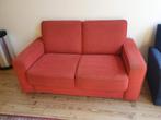Leuk rood bankje GRATIS, Ophalen, Gebruikt, Tweepersoons, 75 tot 100 cm