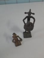 Ghanese metalen beeldjes, Antiek en Kunst, Kunst | Beelden en Houtsnijwerken, Ophalen of Verzenden