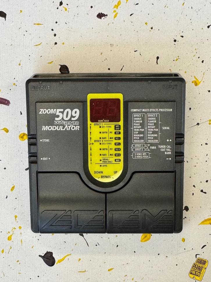 Zoom 509 Dual Power Modulator, Muziek en Instrumenten, Effecten, Gebruikt, Chorus, Overige typen, Ophalen of Verzenden