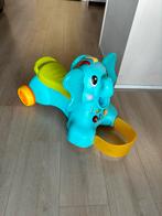 Infantino Sensory Ollie 3 In 1 Olifant Loopwagen, Ophalen, Zo goed als nieuw