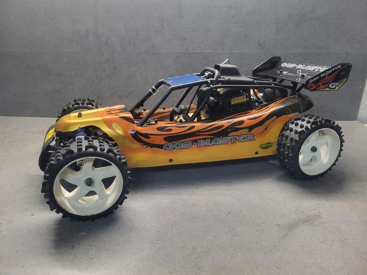 Fg carson attack, Hobby en Vrije tijd, Modelbouw | Radiografisch | Auto's, Gebruikt, Auto offroad, Benzine, Overige schalen, Ophalen of Verzenden