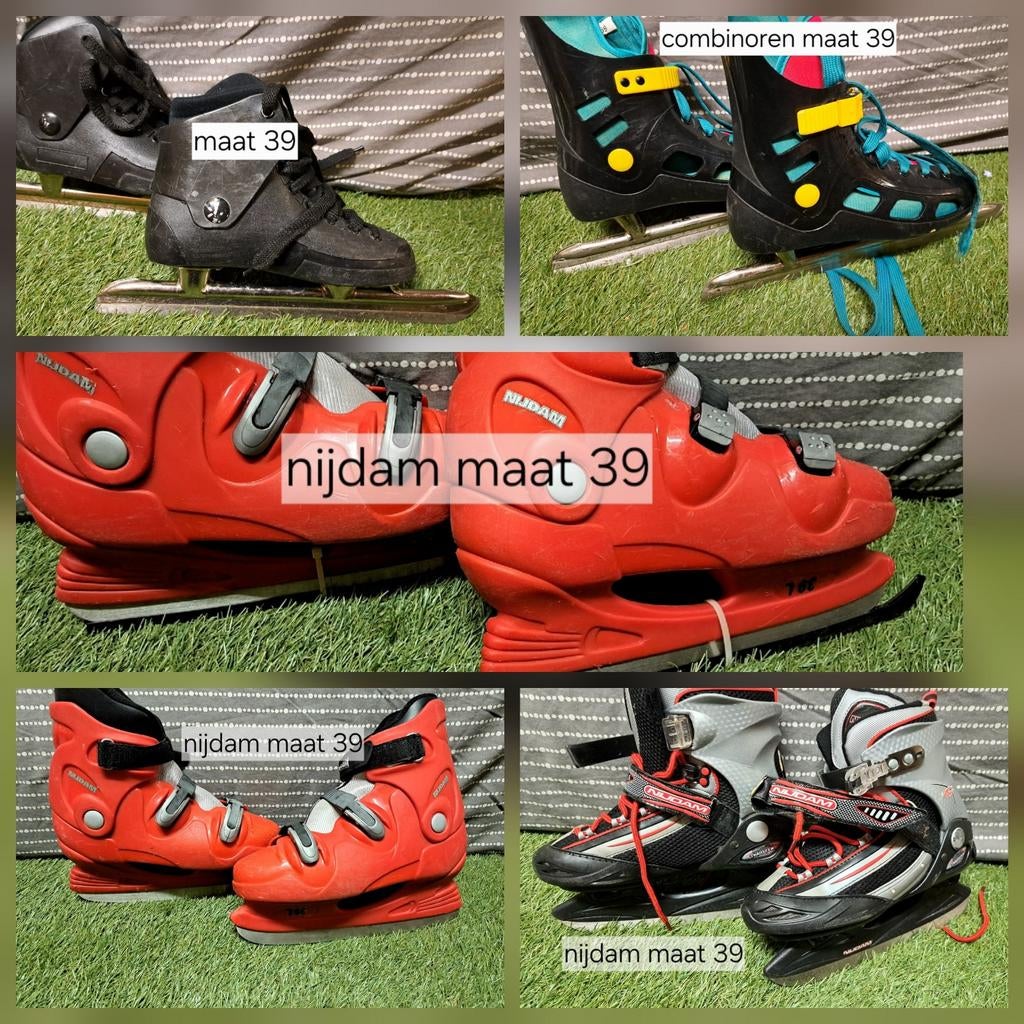 Maat 39 schaatsen combinoren ijshockey oa nijdam, Sport en Fitness, Schaatsen, Combinoren, Ophalen of Verzenden, Zo goed als nieuw