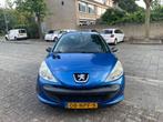Peugeot 206+ 1.1 3D 2010 Blauw, Auto's, Voorwielaandrijving, 206+, Zwart, 4 cilinders