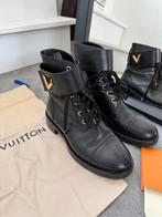 Louis Vuitton Wonderland Boots maat 39 + dust bags, Zwart, Lage of Enkellaarzen, Louis Vuitton, Ophalen of Verzenden