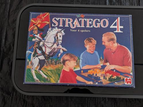 Stratego 4 - Bordspel voor 4 spelers, Hobby en Vrije tijd, Gezelschapsspellen | Bordspellen, Gebruikt, Drie of vier spelers, Ophalen of Verzenden