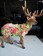 Rendier
Zeer exclusief rendier met bloemen
35 x 14, Verzamelen, Beelden en Beeldjes, Ophalen of Verzenden, Nieuw, Dier