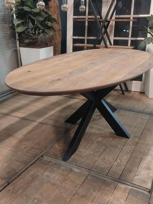 grote ovale tafel, Huis en Inrichting, Tafels | Eettafels, Nieuw, 100 tot 150 cm, 200 cm of meer, Vijf personen of meer, Ovaal