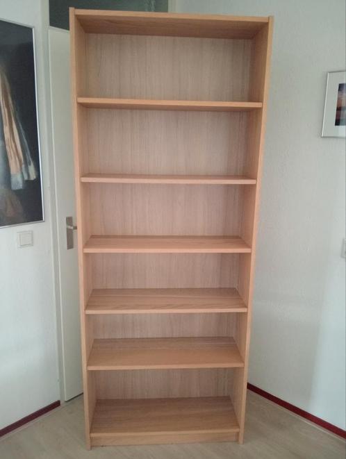 Billy boekenkast (Ikea) 202 cm hoog, Huis en Inrichting, Kasten | Boekenkasten, Gebruikt, 200 cm of meer, 25 tot 50 cm, Ophalen