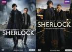 Sherlock seizoen 1 & 2 compleet, Cd's en Dvd's, Dvd's | Tv en Series, Actie en Avontuur, Zo goed als nieuw, Vanaf 9 jaar, Verzenden