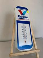 Oude Valvoline reclame thermometer, Reclamebord, Gebruikt, Ophalen of Verzenden