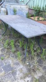 Tuin tafel 180x90 betonnen blad, Tuin en Terras, Tuintafels, Ophalen, Gebruikt, Overige materialen