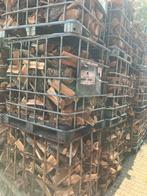Droog berk en kersen hout €100 voor 1,2 kuub, Minder dan 3 m³, Ophalen, Blokken