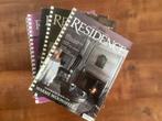 Tijdschriften Residence Magazine Collectie, Ophalen, Gelezen, Glossy