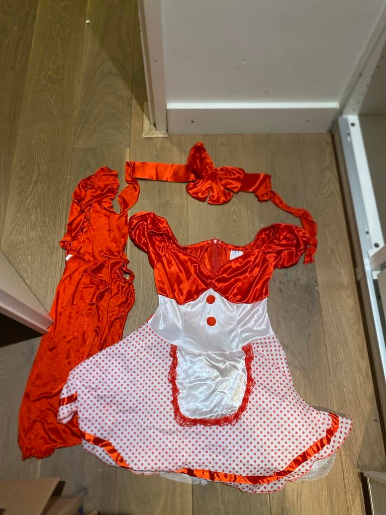 Roodkapje kostuum maat 40/42, Maat 38/40 (M), Carnaval, Ophalen of Verzenden, Kleding